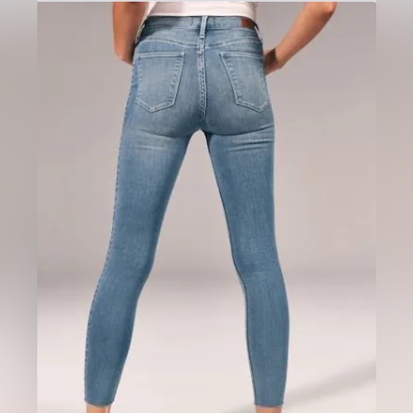 ABERCROMBIE Hi Rise Jean Leggings size women’s 00 - Picture 1 of 9